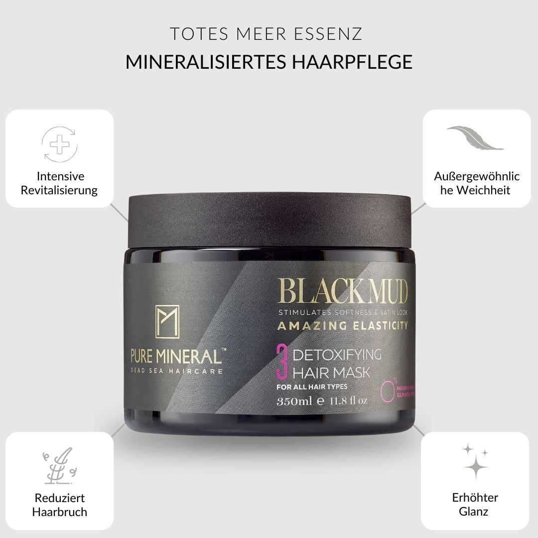 Pure Mineral - Haarmaske mit Schlamm aus dem Toten Meer