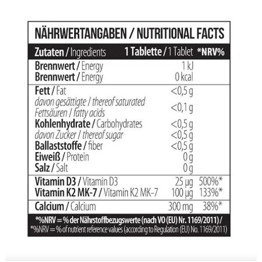 MST - Calcium Citrate D3 K2Vital
