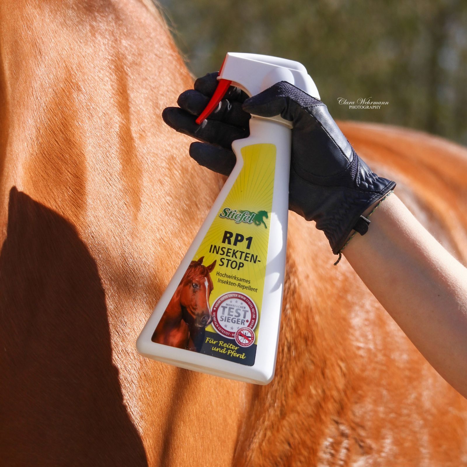 Stiefel Insekten-Stop für Reiter und Pferd