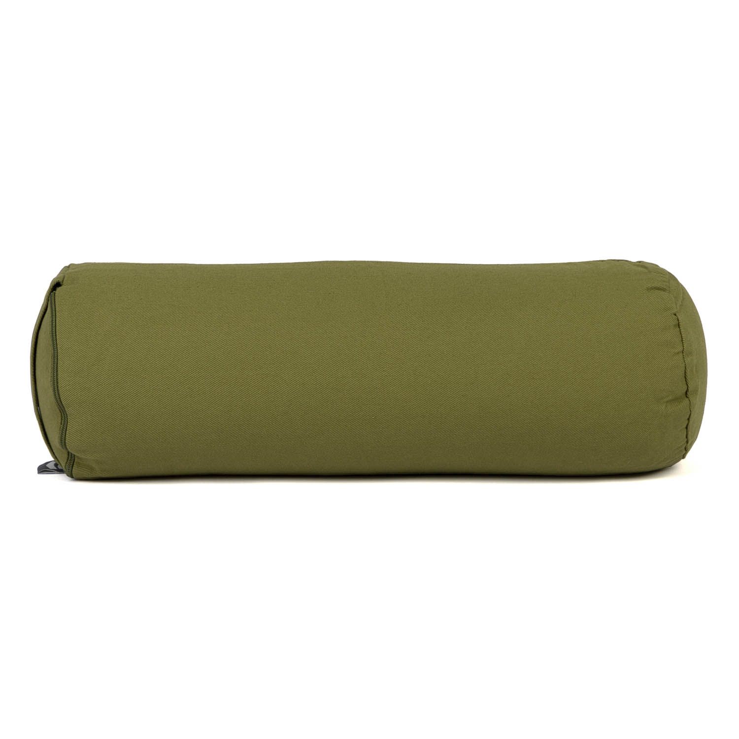 bodhi Yoga MINI BOLSTER ECO (Nackenrolle) Buchweizenschalen lodengrün