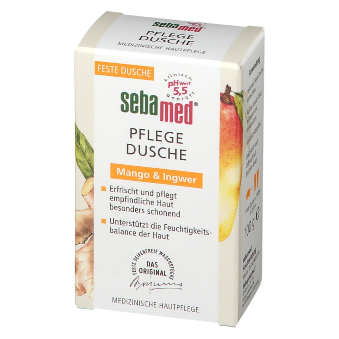 sebamed® Pflege-Dusche Mango & Ingwer fest