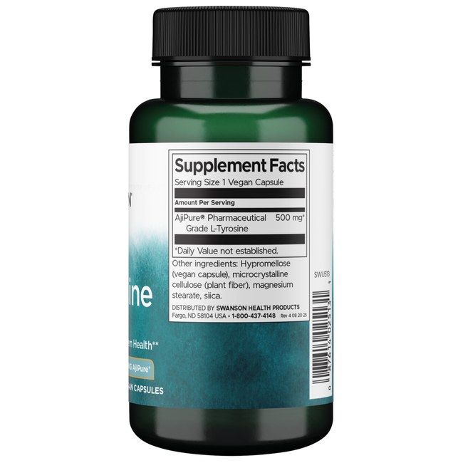 Swanson L-Tyrosin 500 mg