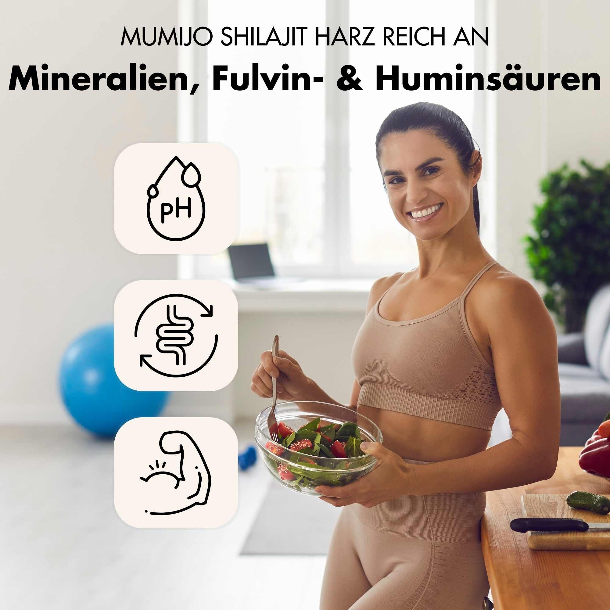 XTRA FUEL Shilajit Harz - Original Himalaya Mumijo