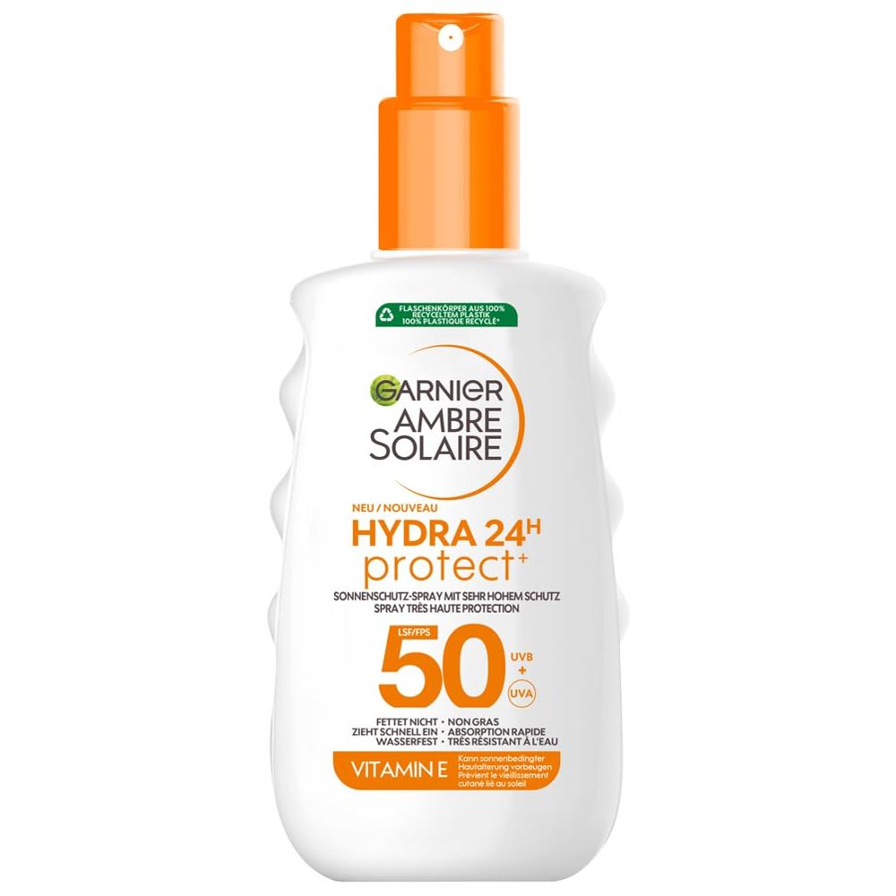 Garnier Ambre Solaire Hydra Protect+ 24h LSF 50 Sonnenschutz-Spray