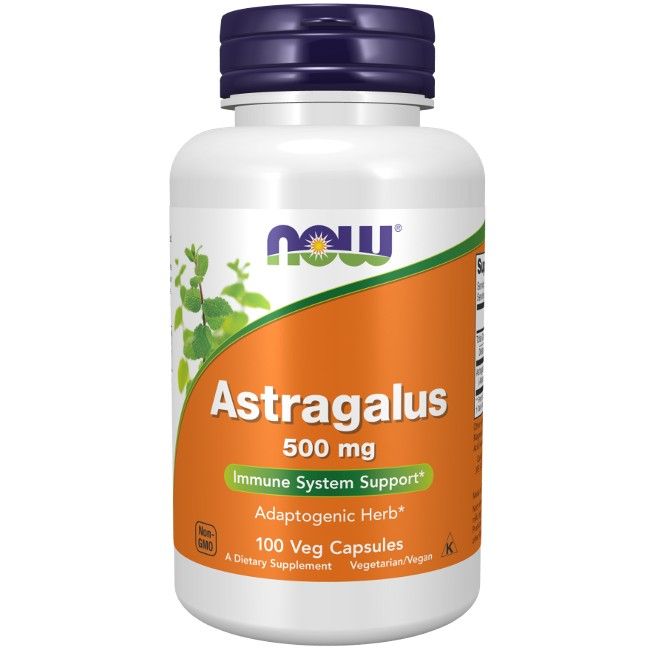 Now Foods Astragalus 500 mg 100 Veg-Kapseln