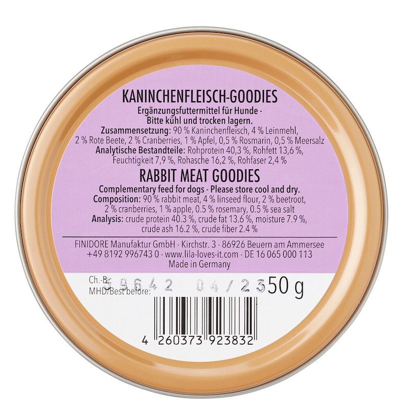 Kaninchenfleisch Goodies - LILA LOVES IT