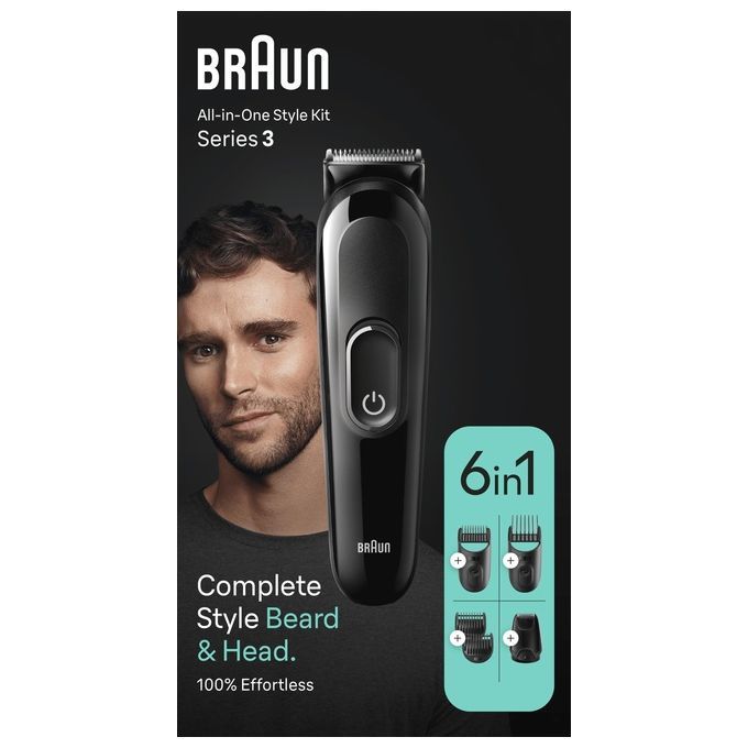 Braun ALL-IN-ONE SET BODYGROOMING Bartschneider Trimmer MGK3410