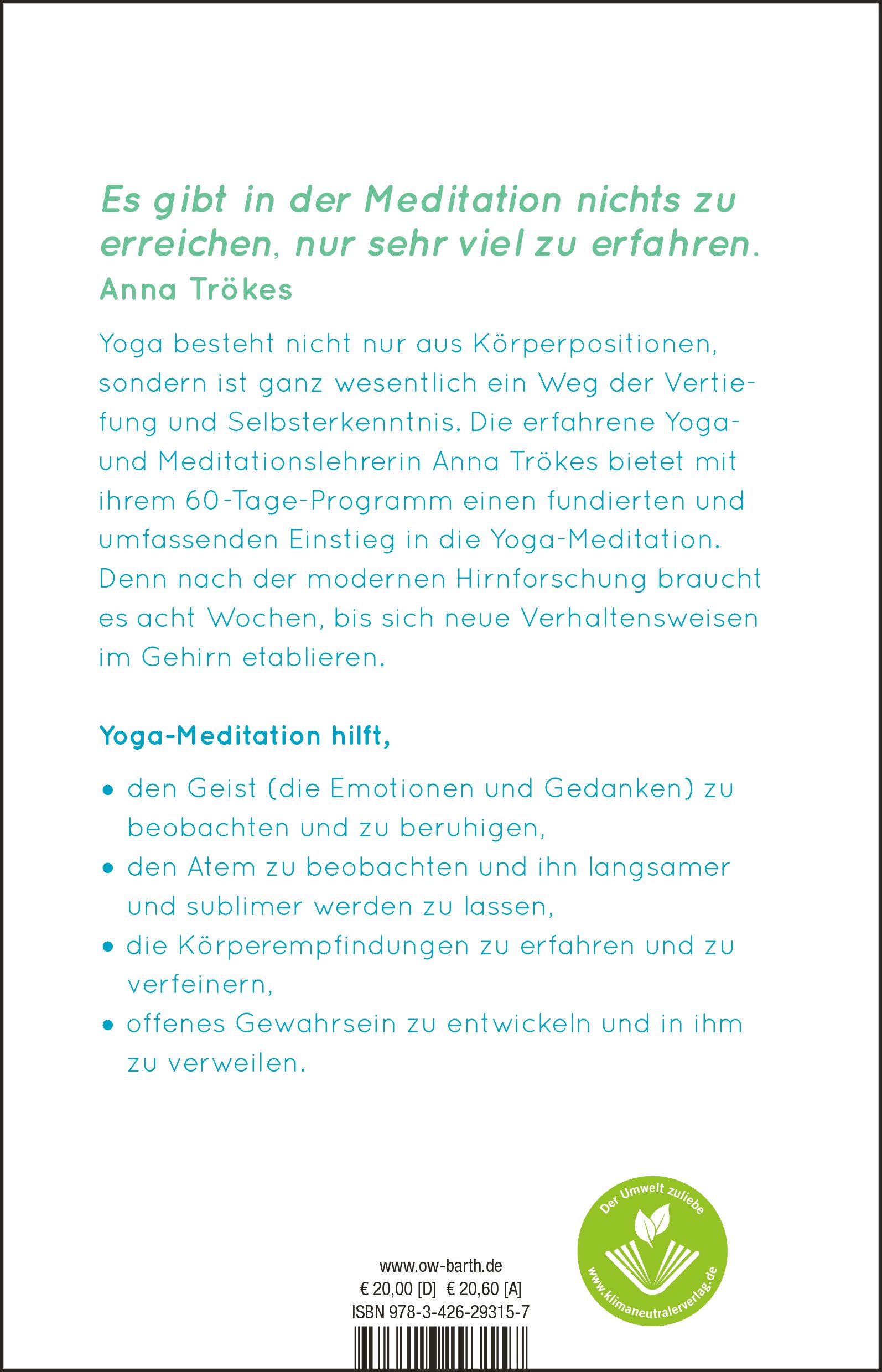 Ein Kurs in Meditation