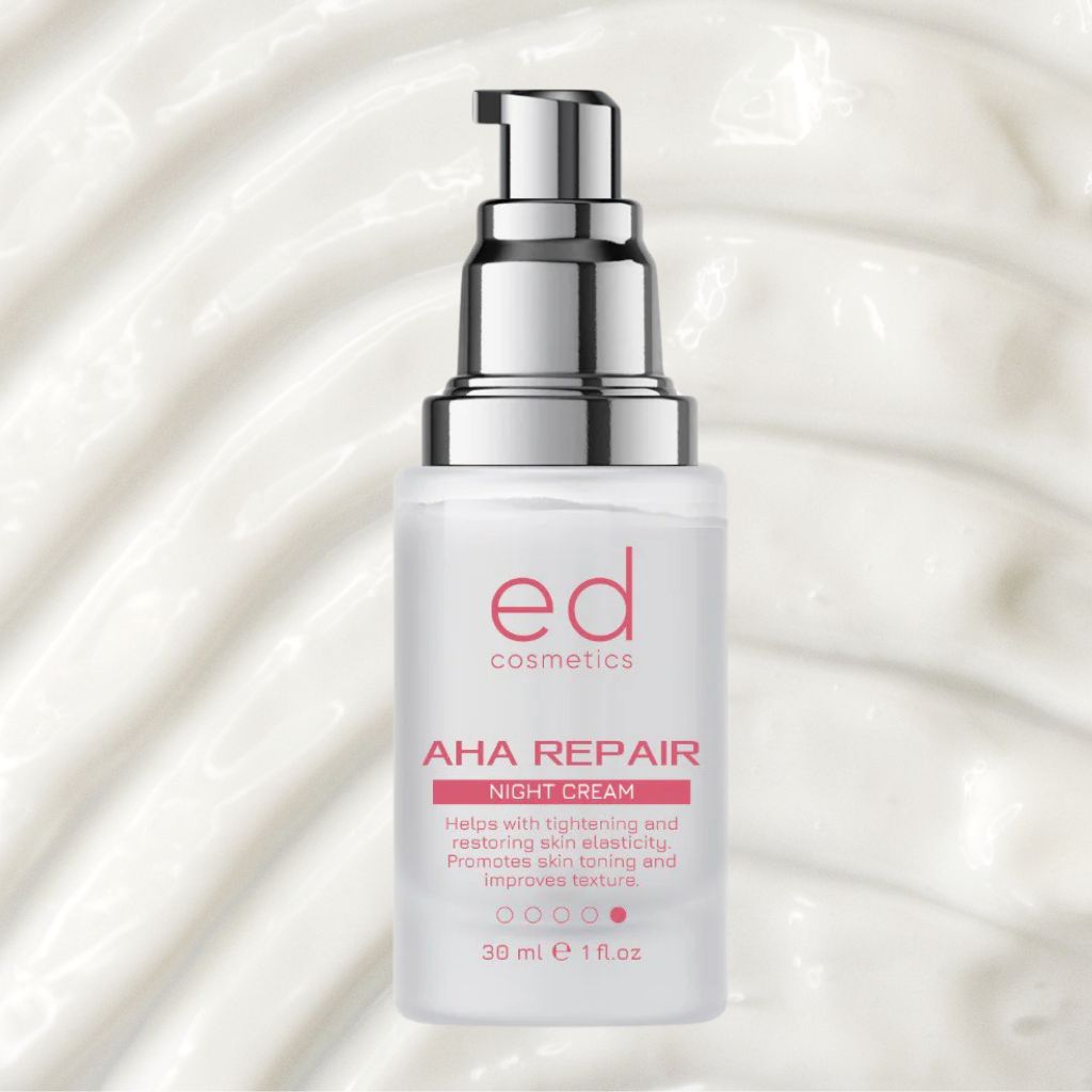 ED COSMETICS AHA Repair Nachtpflege – Hauterneuerung, intensive Feuchtigkeit & ANTI-AGING Pflege