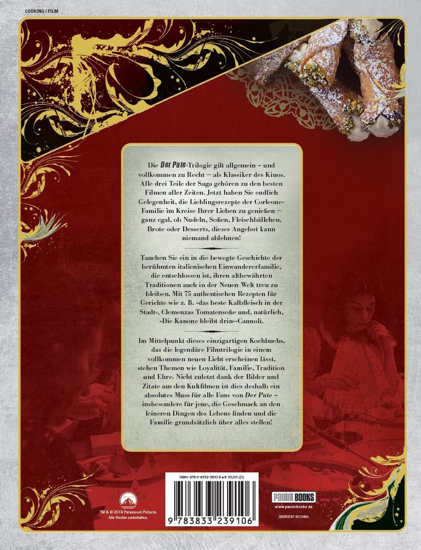 Der Pate: Das Kochbuch der Corleone-Familie
