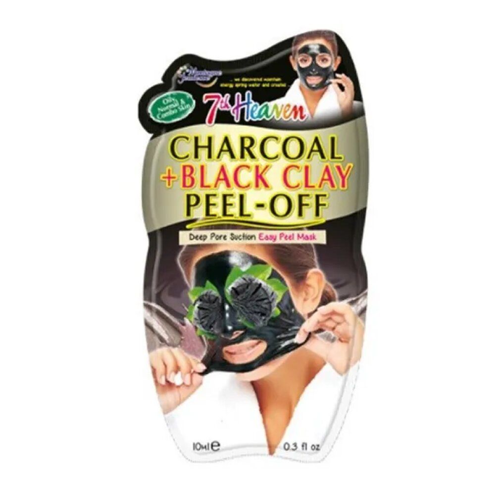 Montagne Jeunesse Charcoal + Black Clay Peel-Off Mask
