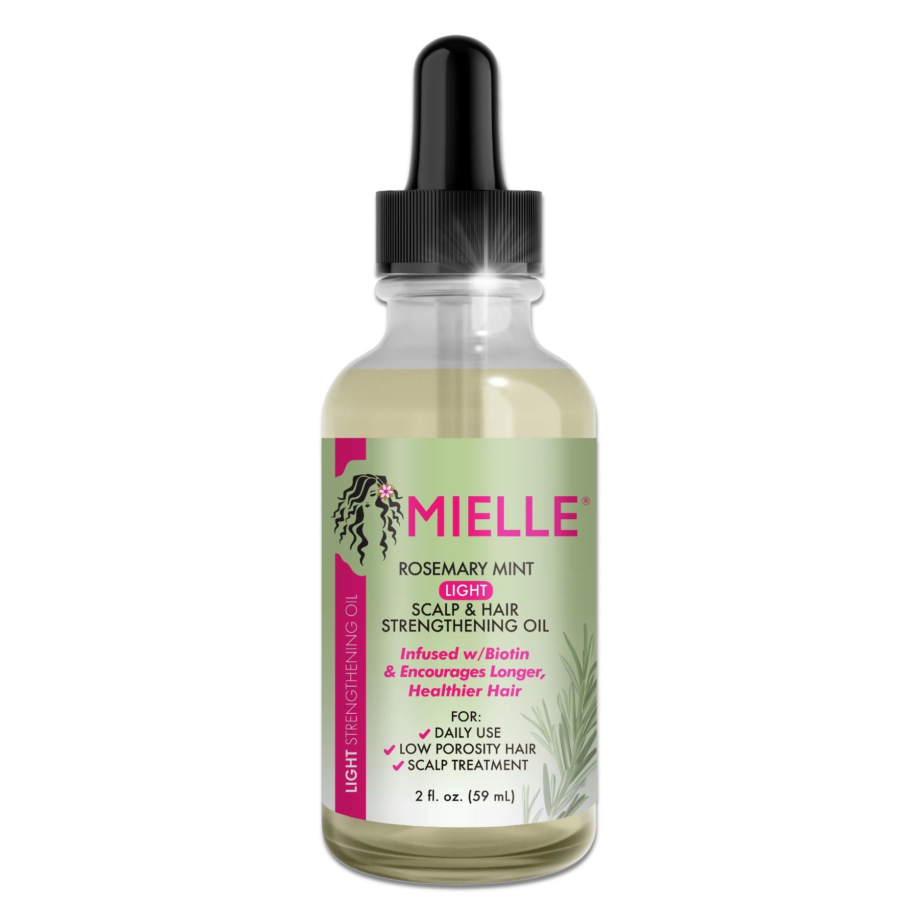 Mielle Organics Rosmarinöl Haaröl Light für Haarwachtstum