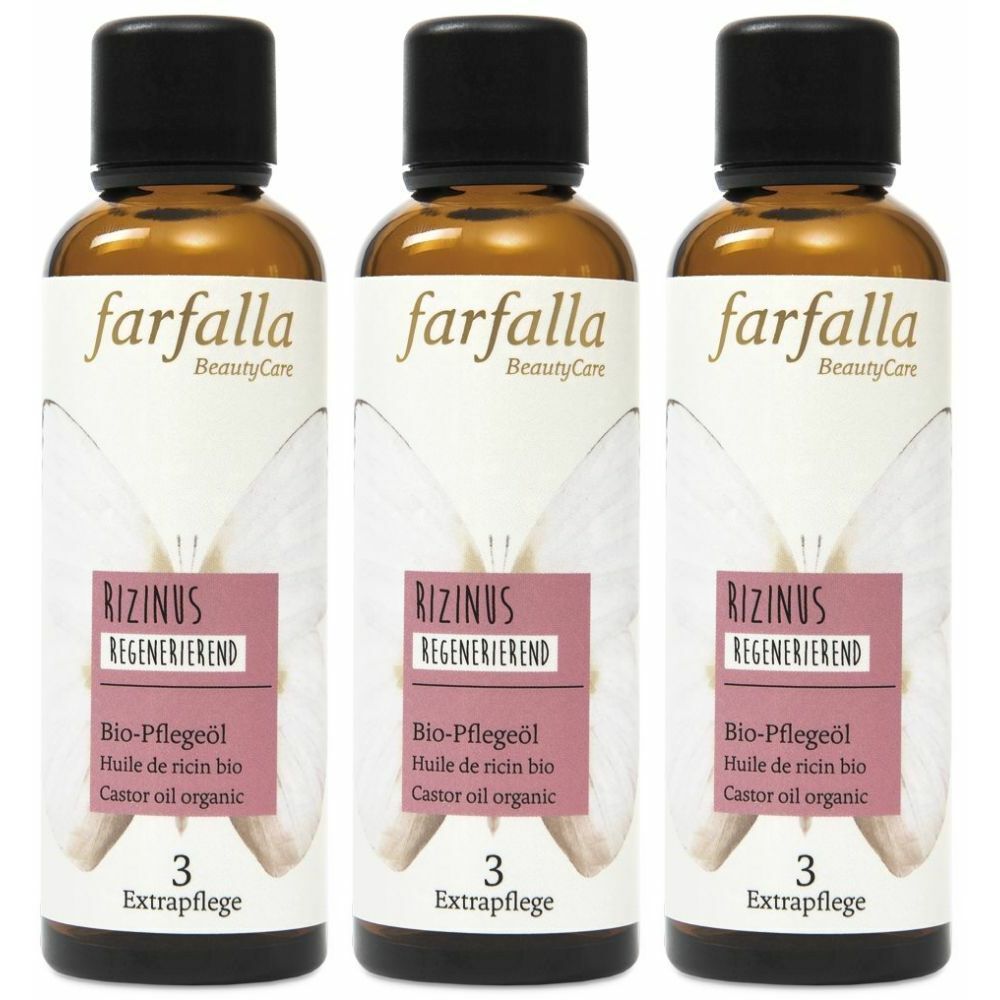 farfalla Rizinus Bio-Körperöl Haaröl Regeneration