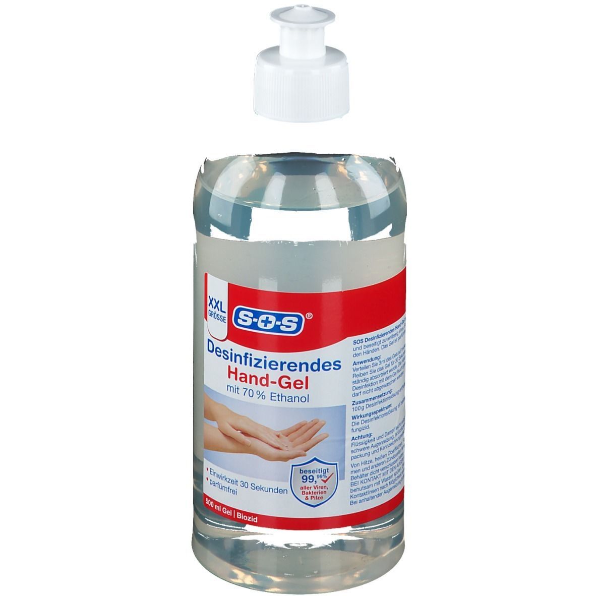 SOS Desinfizierendes Handgel