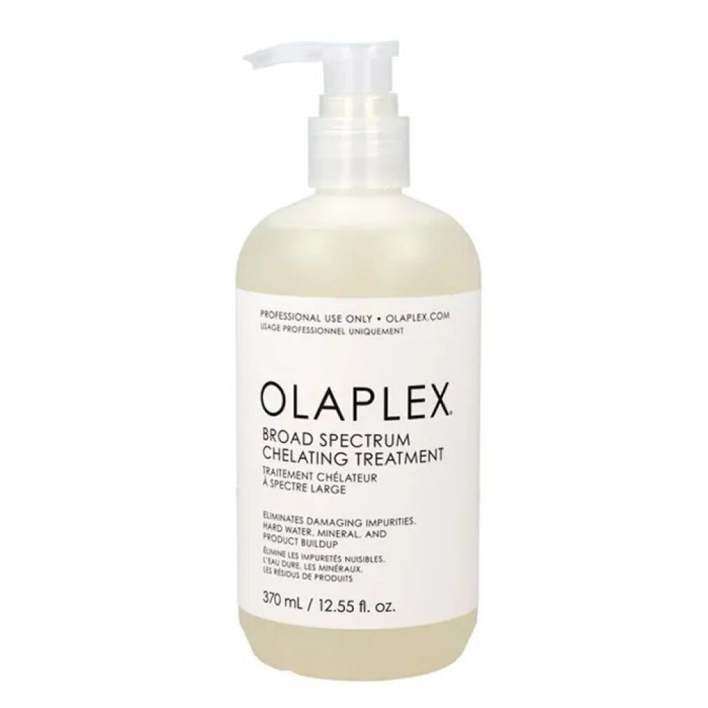 Olaplex Broad Spectrum Chelating Treatment Flasche mit Pumpspender, 370 ml.