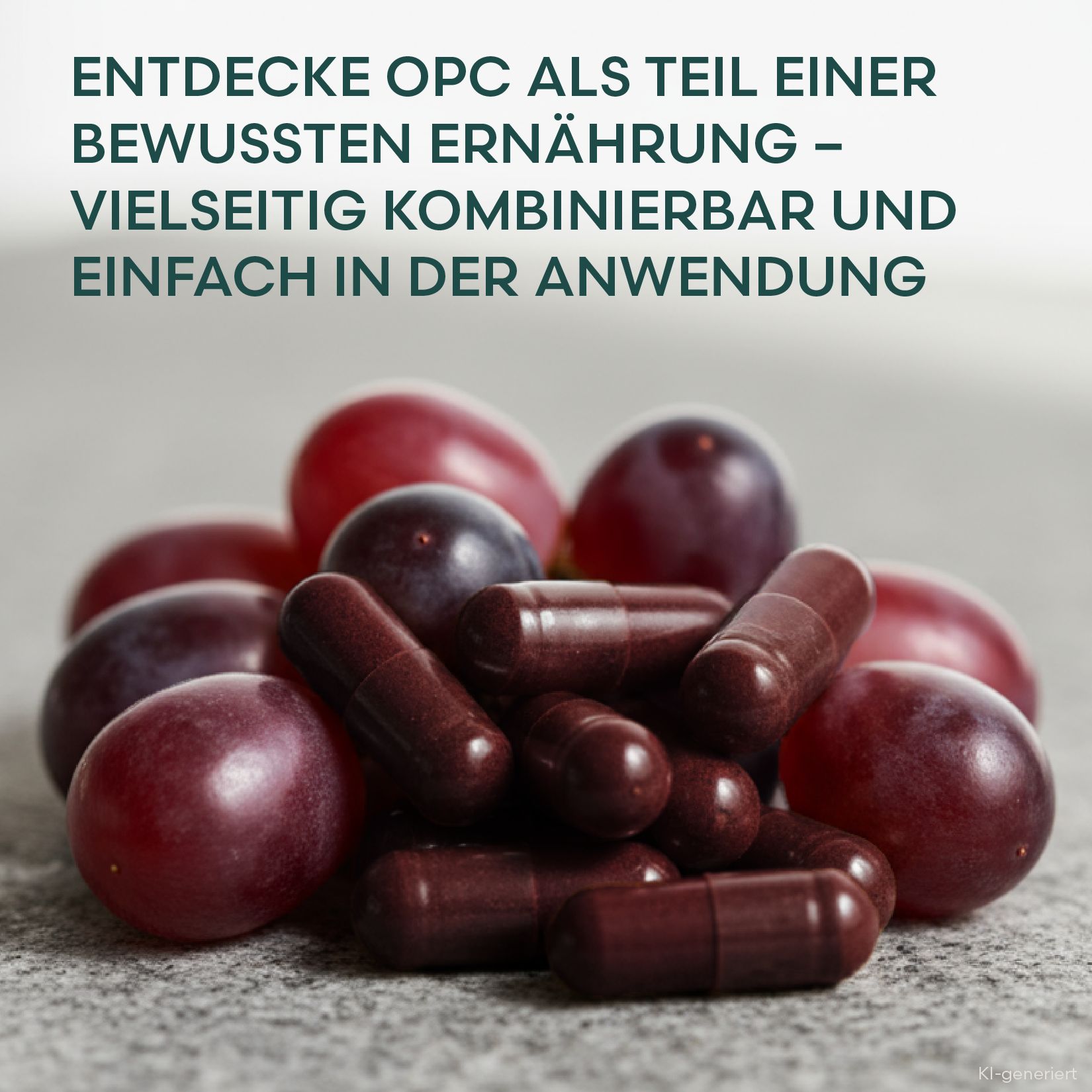 LIV OPC Kapseln | 360mg pflanzliche Antioxidantien aus Traubenkernen