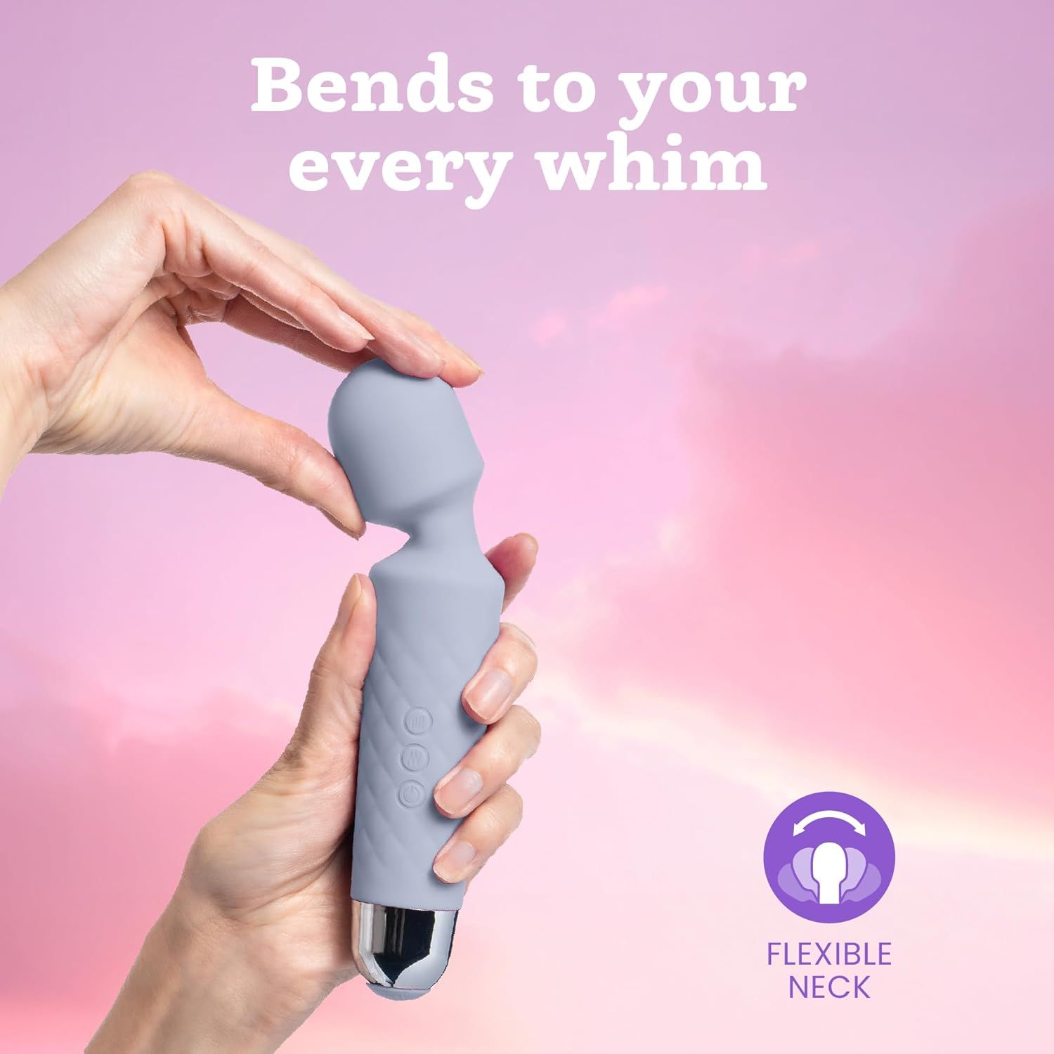 Oliver James Vibrator für Frauen - Leise & Leistungsstark Pastellblau