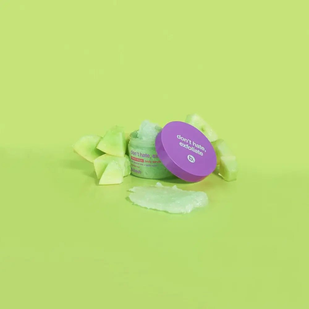b.fresh Körperpeeling Wassermelone „don’t hate, exfoliate“ Melonen-Magie