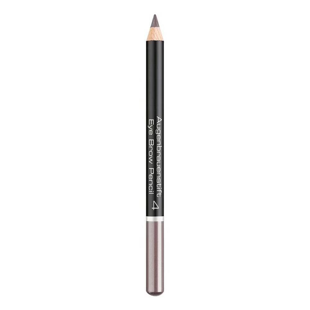 Augenbrauenstift, braun, mit Spitze. Aufschrift: Augenbrauenstift Eye Brow Pencil 4.