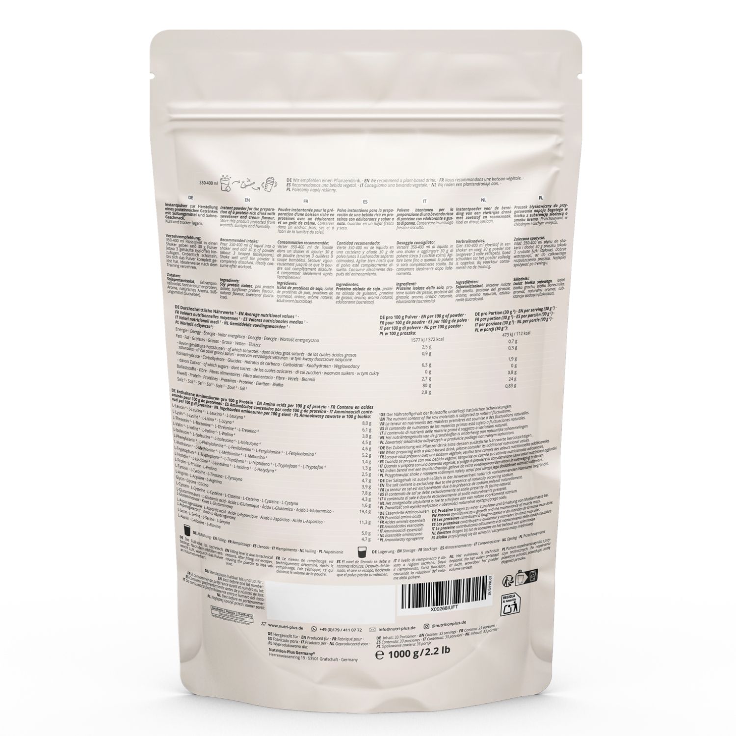 nutri+ Vegan 3K Protein