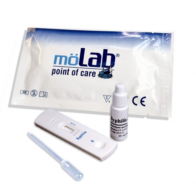 möLab Syphilis Schnelltest