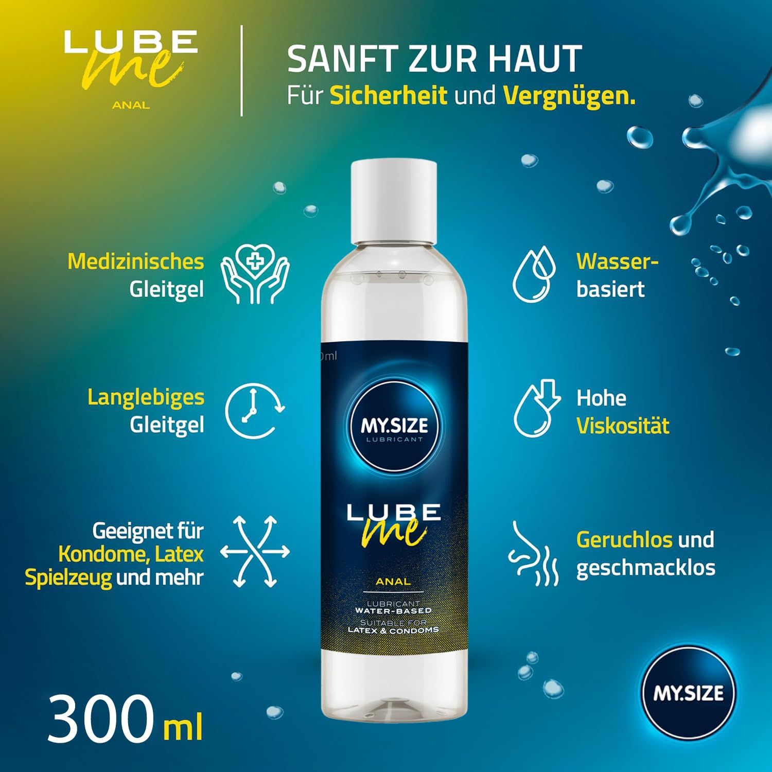 MY.SIZE Lube Me Anal