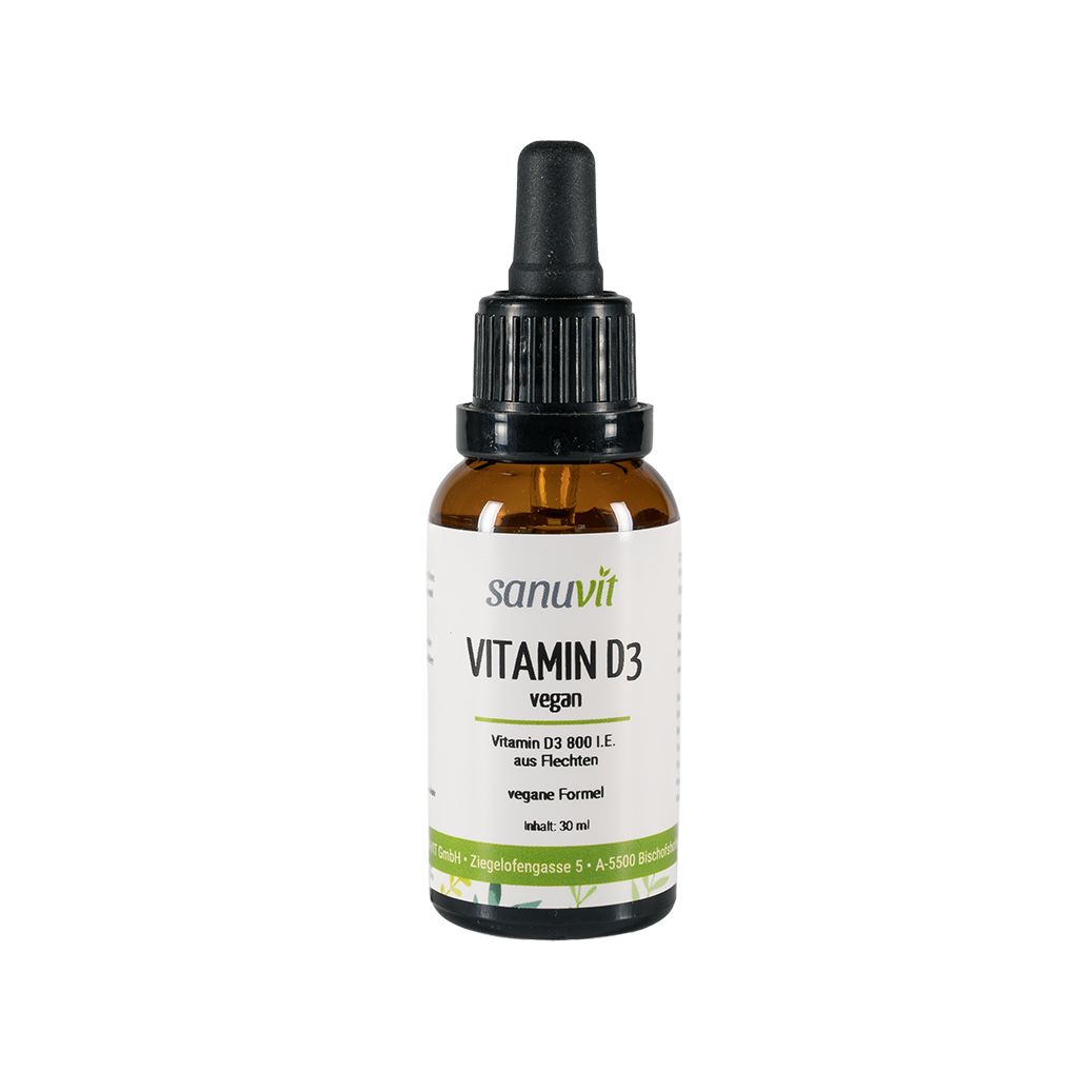 D3-VITAMIN (vegan) - 30 ml Tropfen