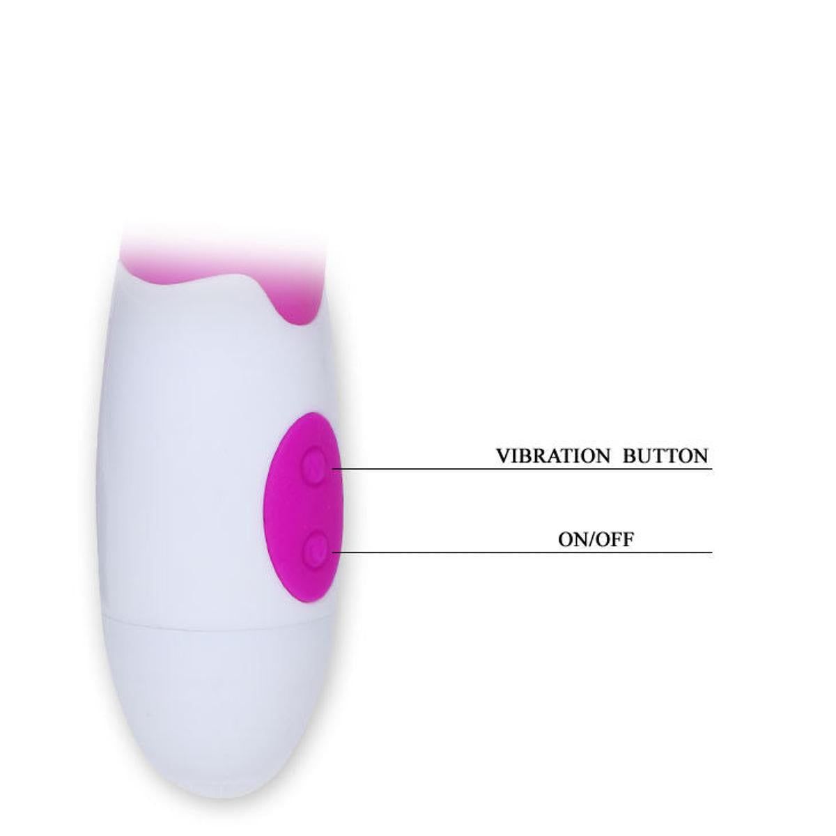 Rabbitvibrator Snappy, 20 cm | 30 verschiedene Vibrationsmodi | Pretty Love