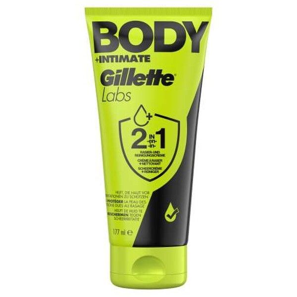 Gillette Labs Body + Intimate Reinigungs- und Rasiercreme