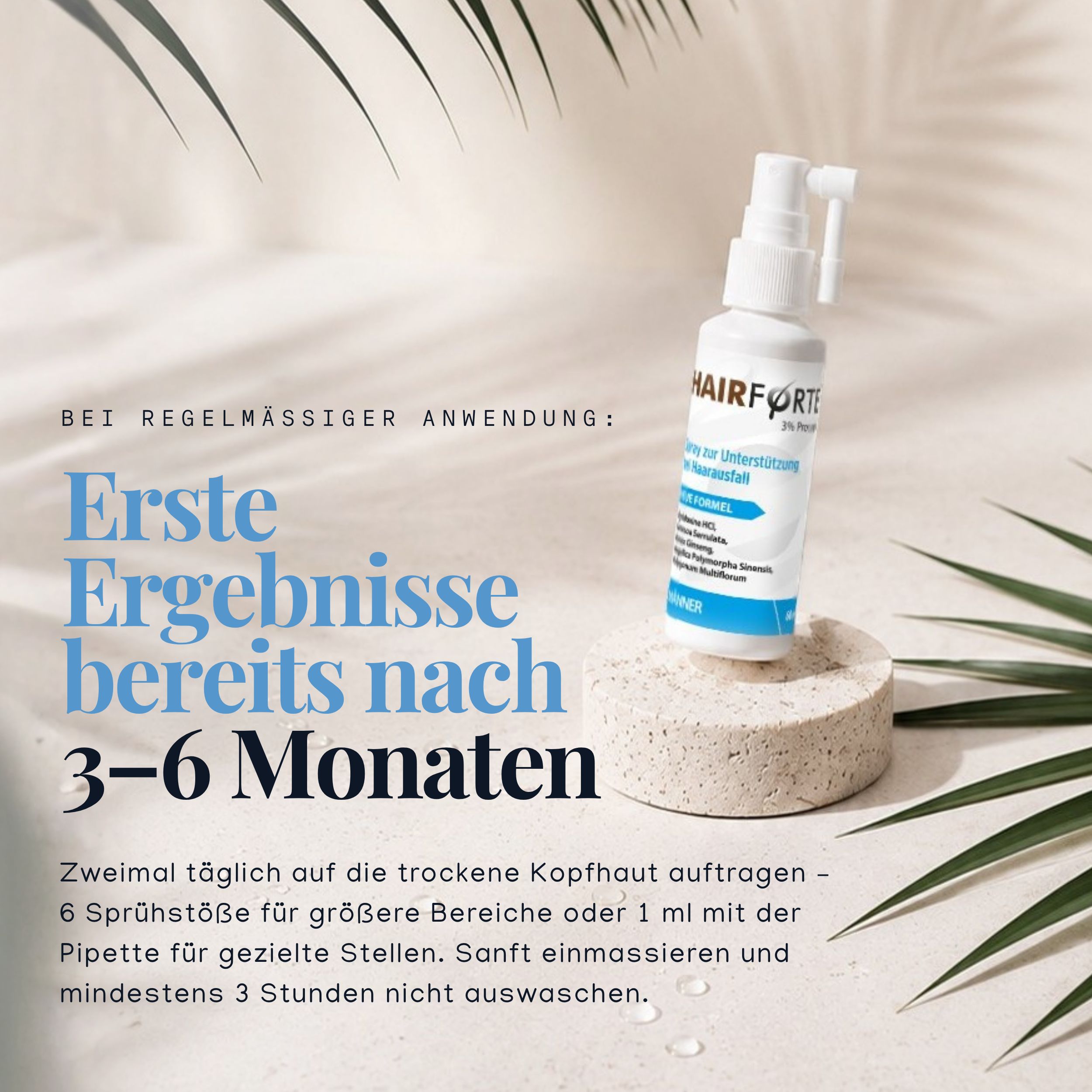 Hairforte Spray 3% Procapil gegen Haarverlust DHT Blocker
