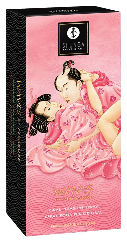 Shunga Erotic Art - Waves of Pleasure - Spray