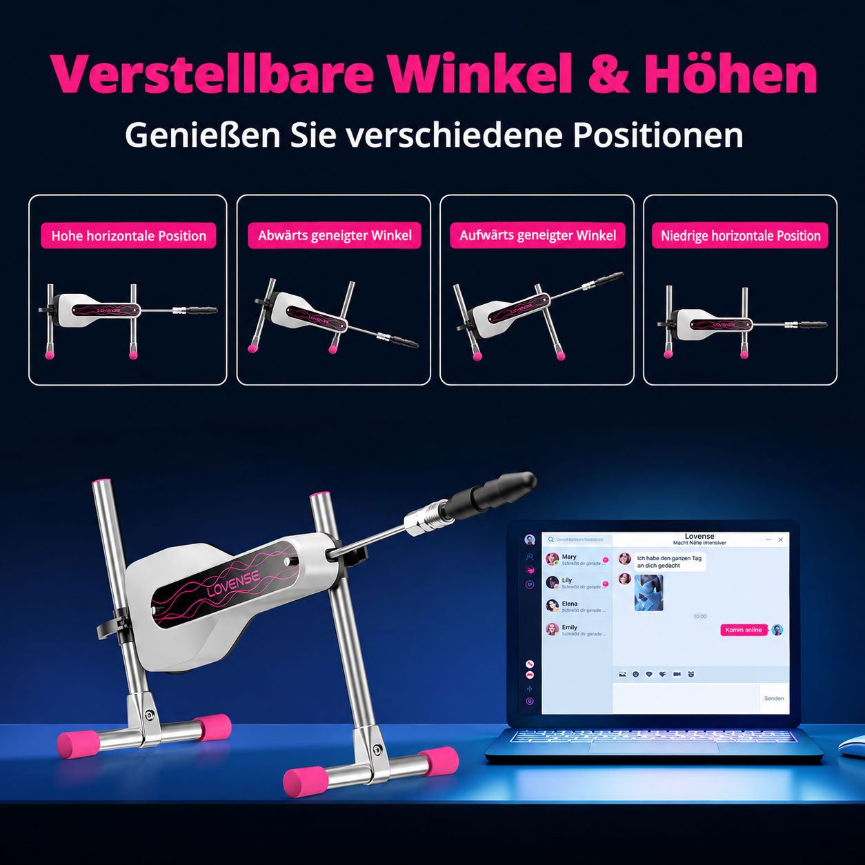 LOVENSE Mini Sex Machine mit App-Steuerung