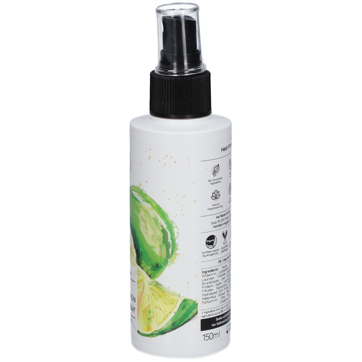Hands on Veggie Bio Hitzeschutzspray