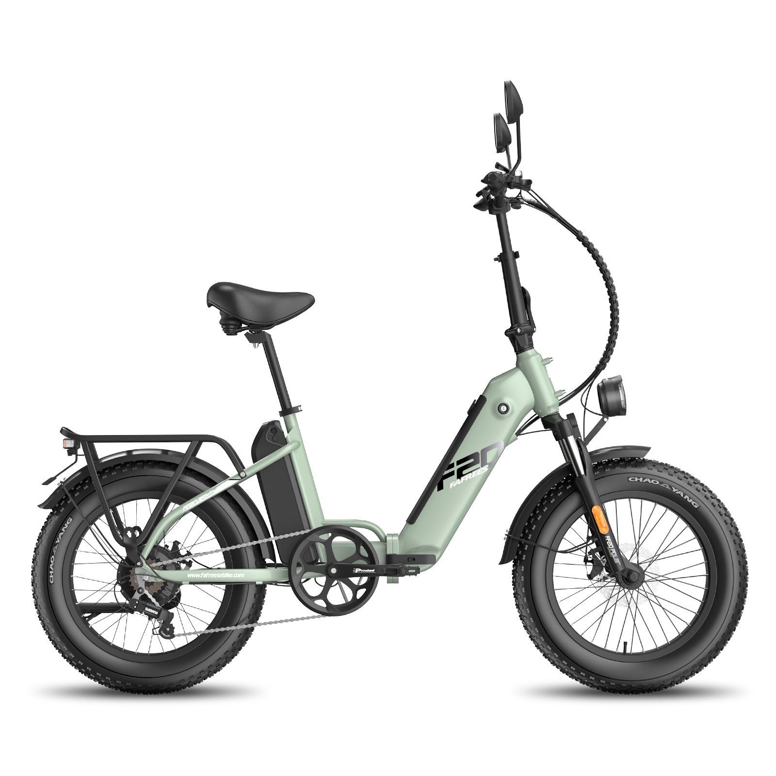 FAFREES FF20 Polar Faltbares Elektrofahrrad, EU-Typgenehmigung, Doppelakku