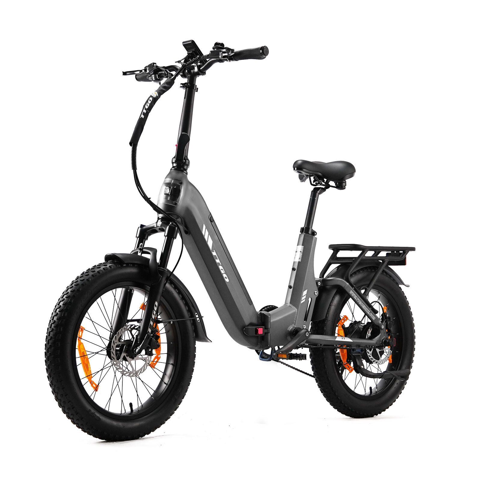 TTGO F7 Faltbares E-Bike, 48V 15Ah Akku, hydraulische Scheibenbremsen