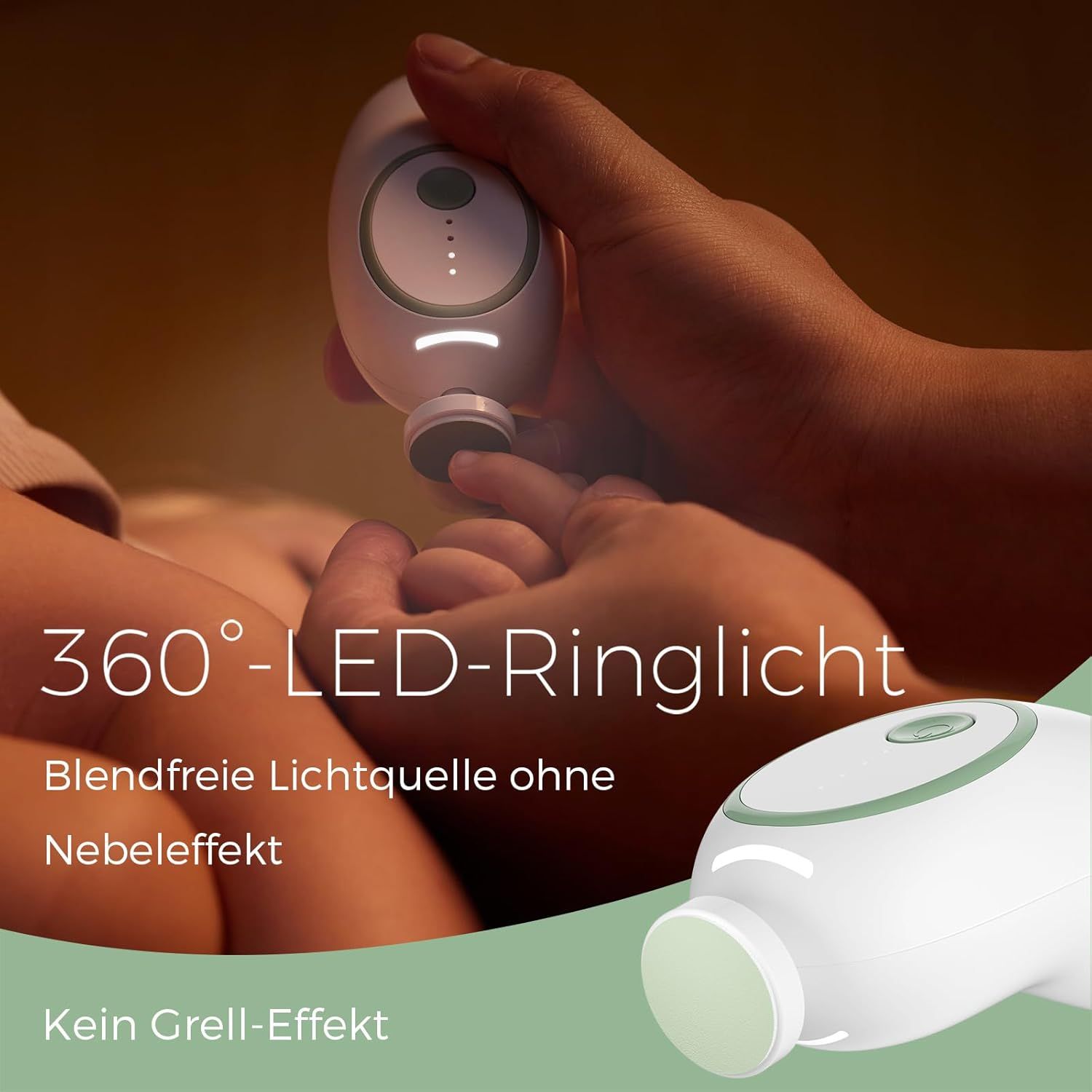 Momcozy Baby Nagelfeile Elektrisch