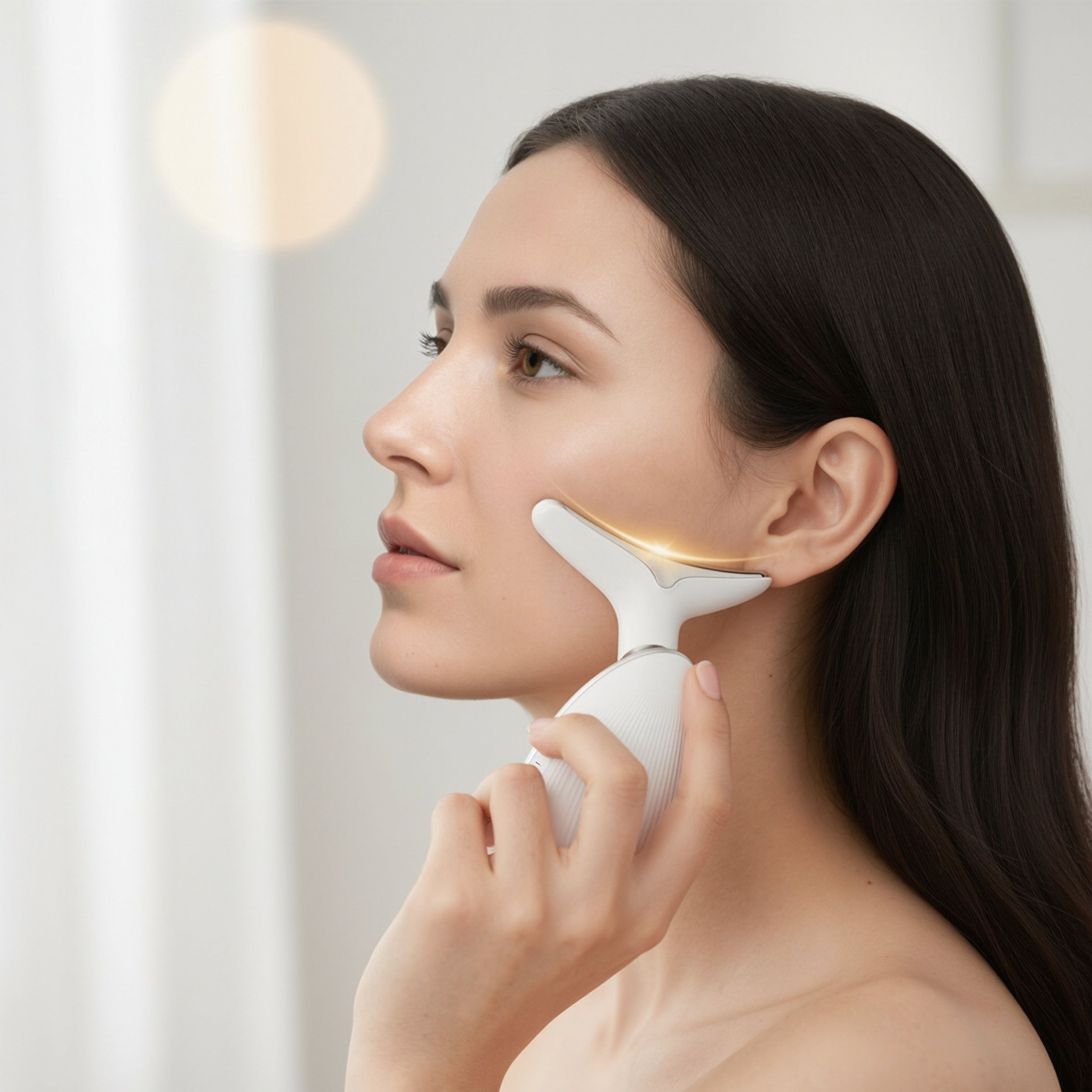 Strahlender Blick & Teint Box – EMS-LED-Gesichtsbehandlung + Augenmaske + Anti-Aging-Augen­gerät