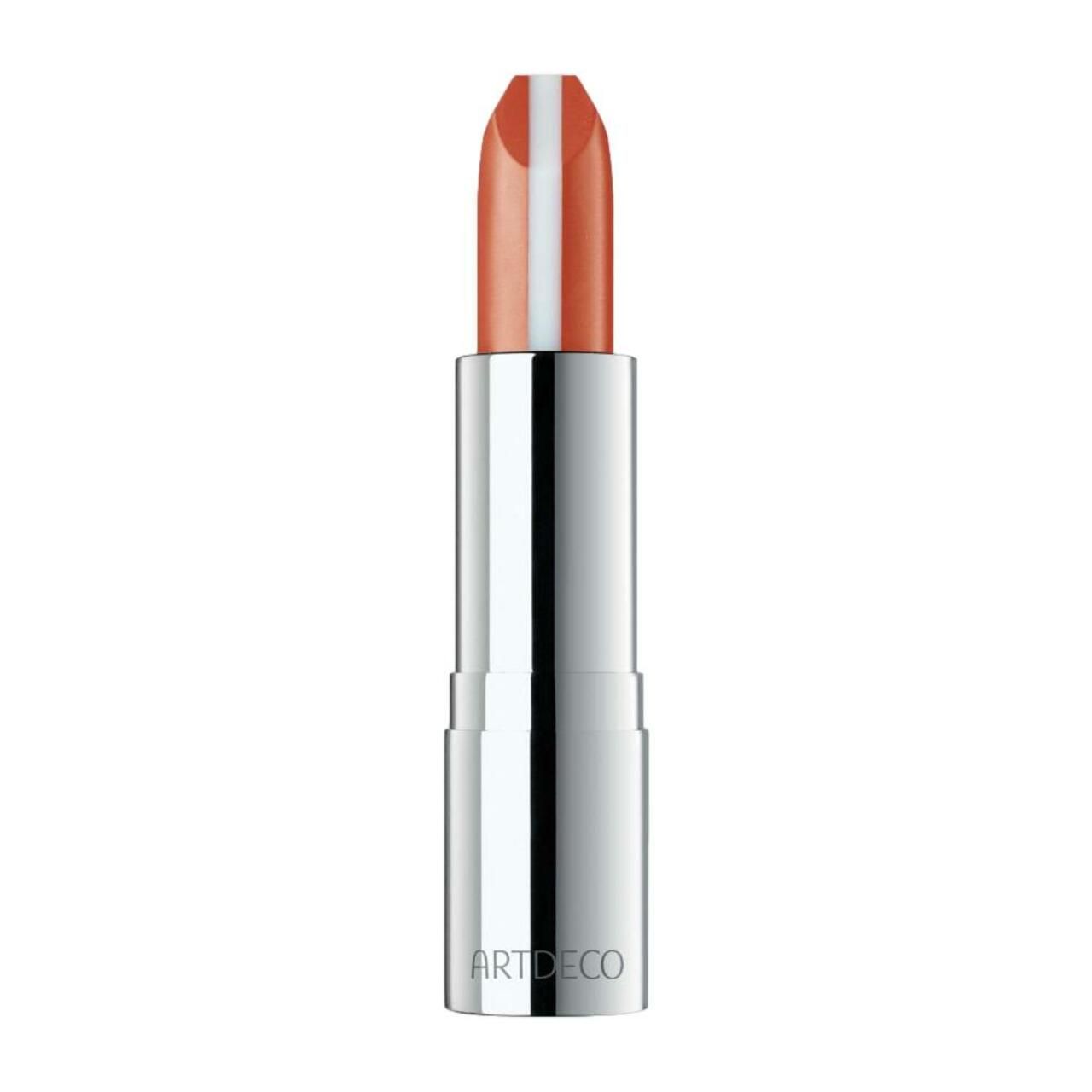 Artdeco Hydra Care Lipstick in silberner Hülse, mit zweifarbigem Stift.