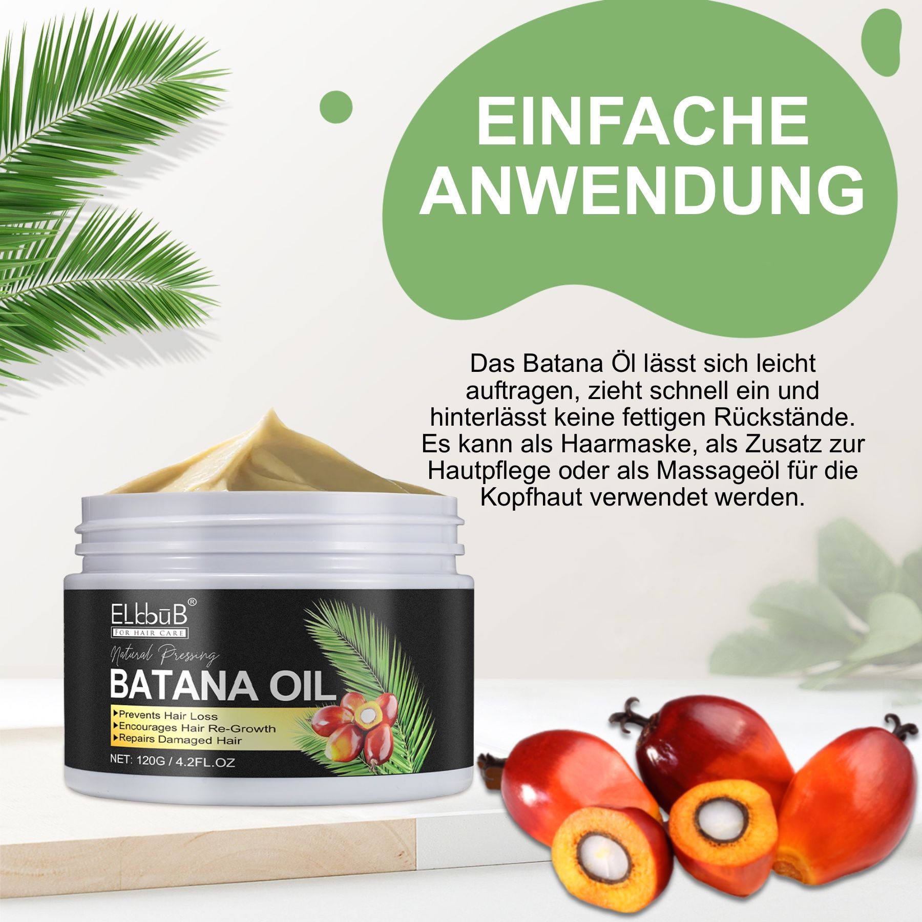 P-Beauty Batanaöl Haaröl für Haarpflege