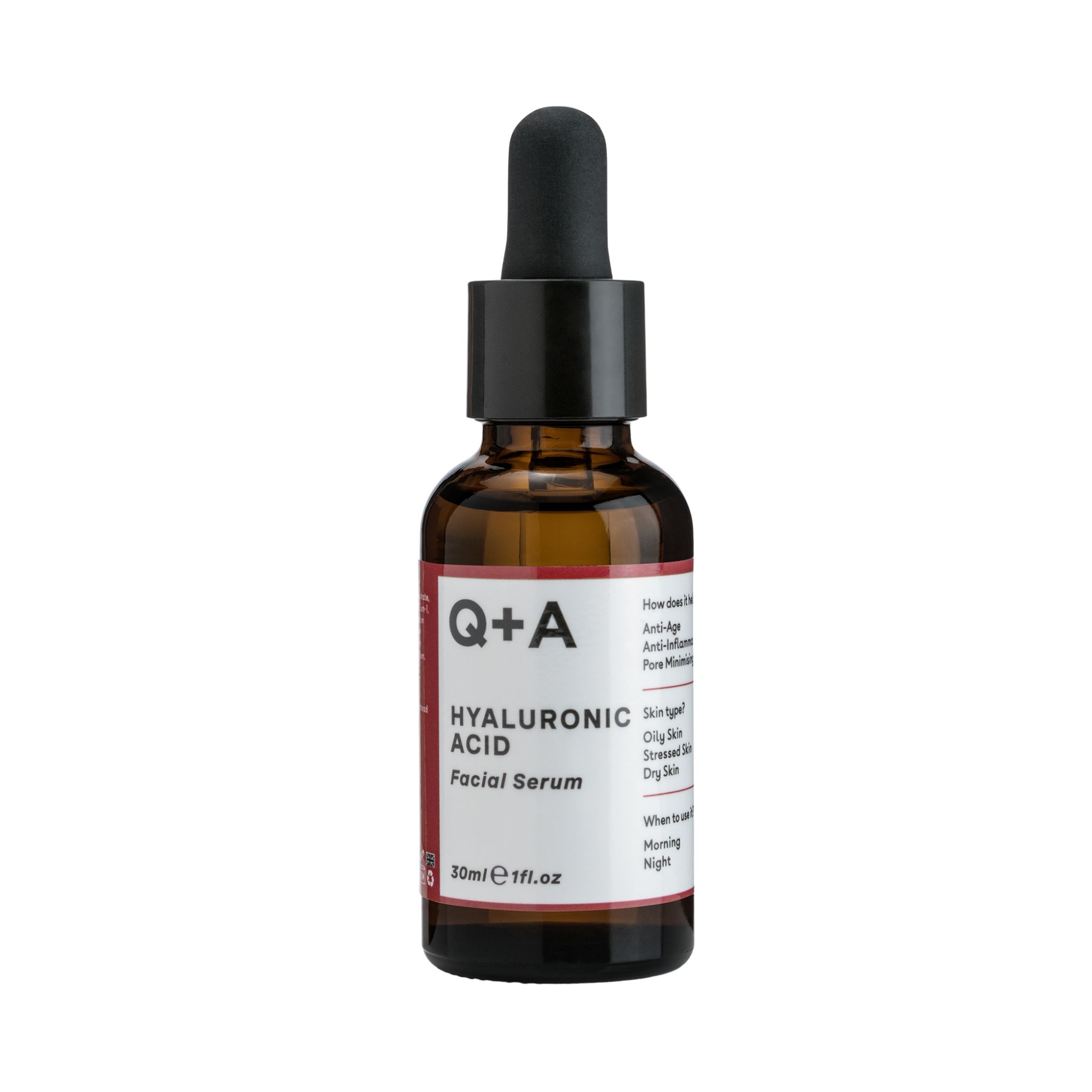 Q + A Skin Hyaluronic Acid Facial Serum