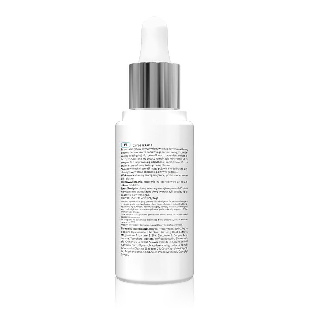 APIS OXY O2, Essenz für graue, müde Haut ohne Energie und Ausstrahlung, Anti - Aging