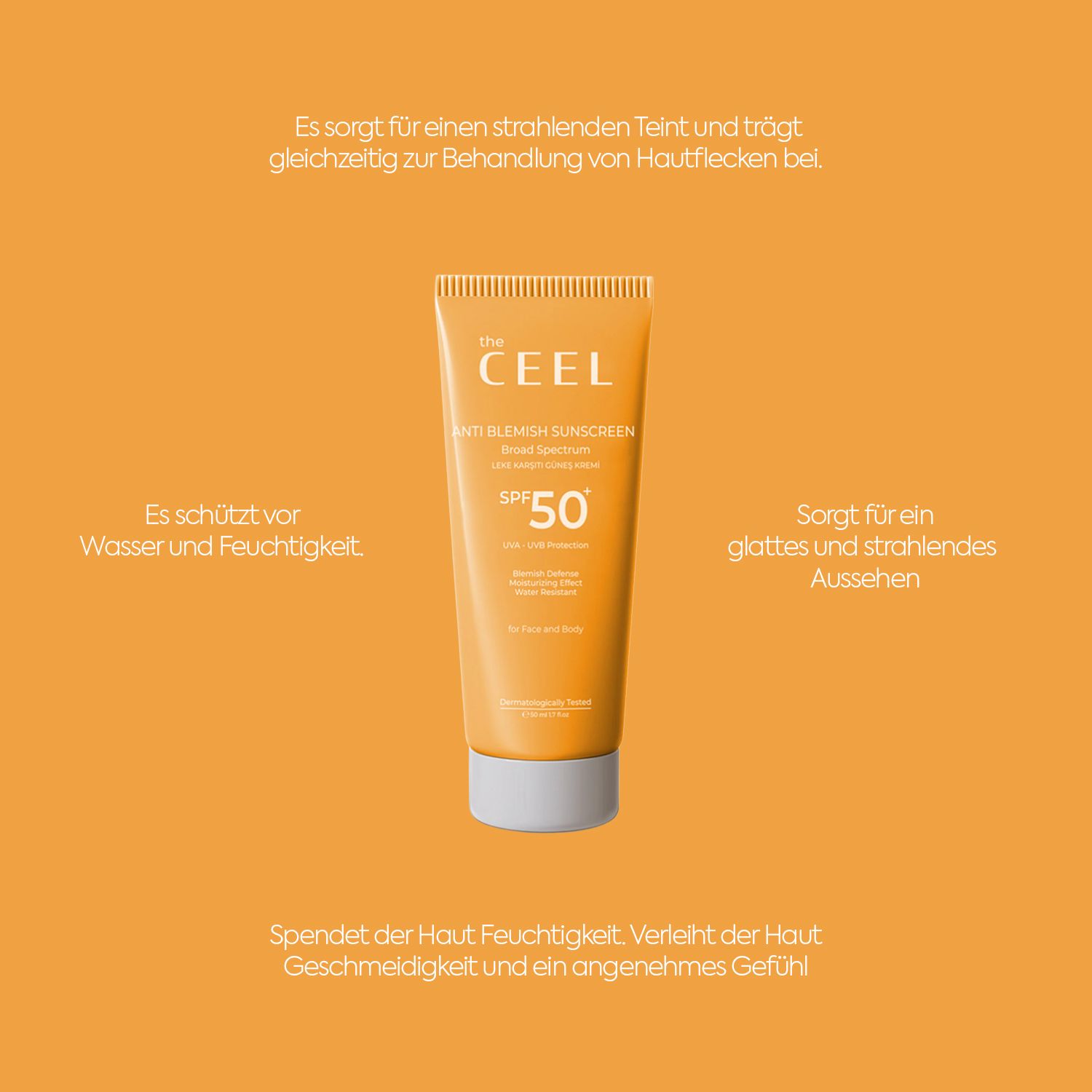 THE CEEL Fleckenreduzierend  Sonnencreme SPF 50+