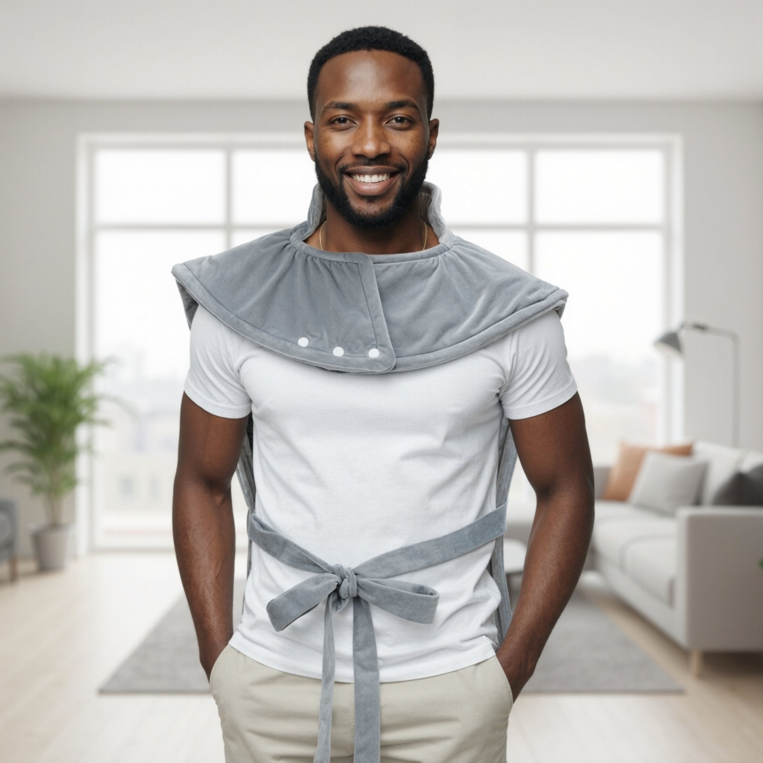 Elektrischer Wärmeschal für Nacken, Schultern & Rücken – Wärmedecke, Muskelentspannung