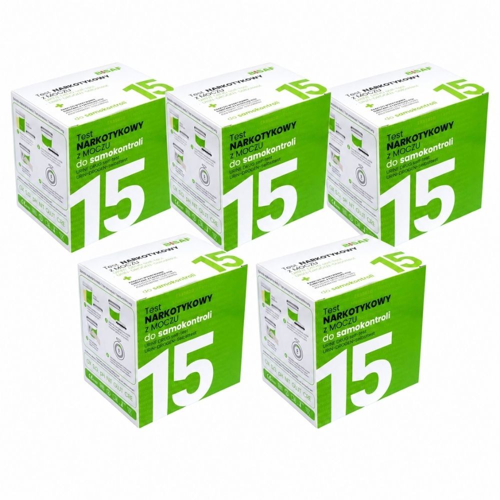 BISAF 15-in-1 Drogentest Urin für 15 Substanzen