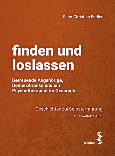 finden und loslassen Betreuende Angehörige, Demenzkranke und ein Psychotherapeut im Gespräch