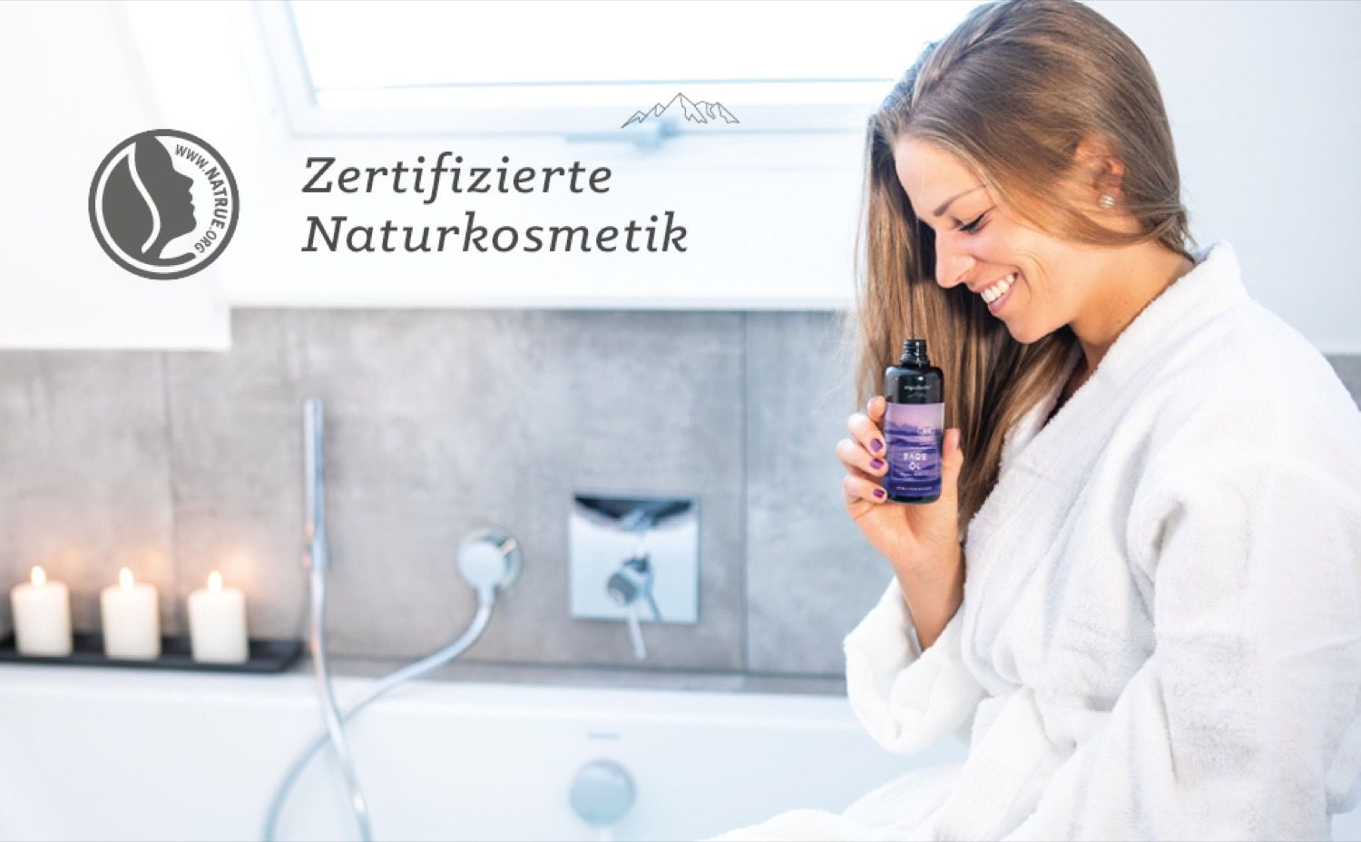 AllgäuQuelle Bio Geschenk-Set Bio Öl Lavendel Eukalyptus mit Raumspray, Badeöl, Zirben-Säckchen