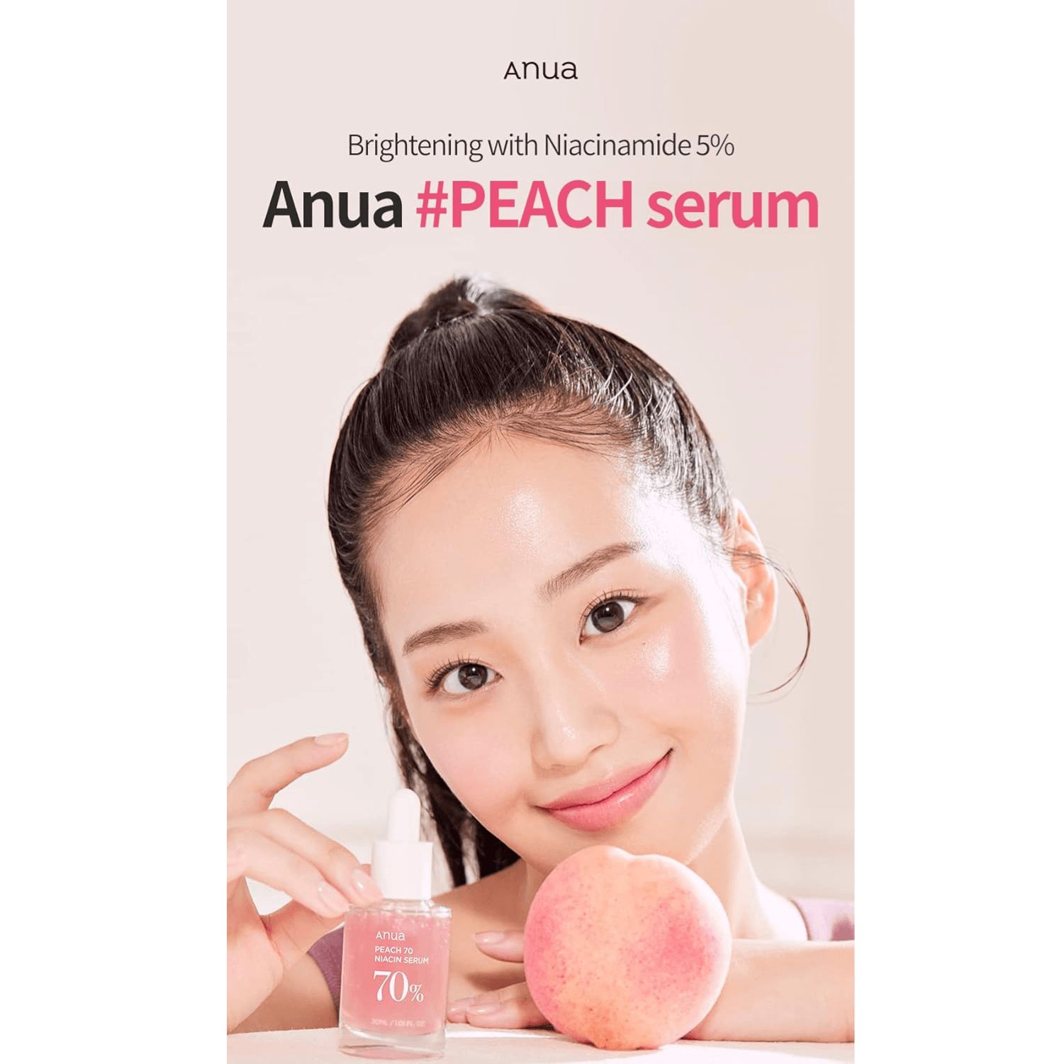 Anua Peach 70 Niacinamide Serum 30 ml