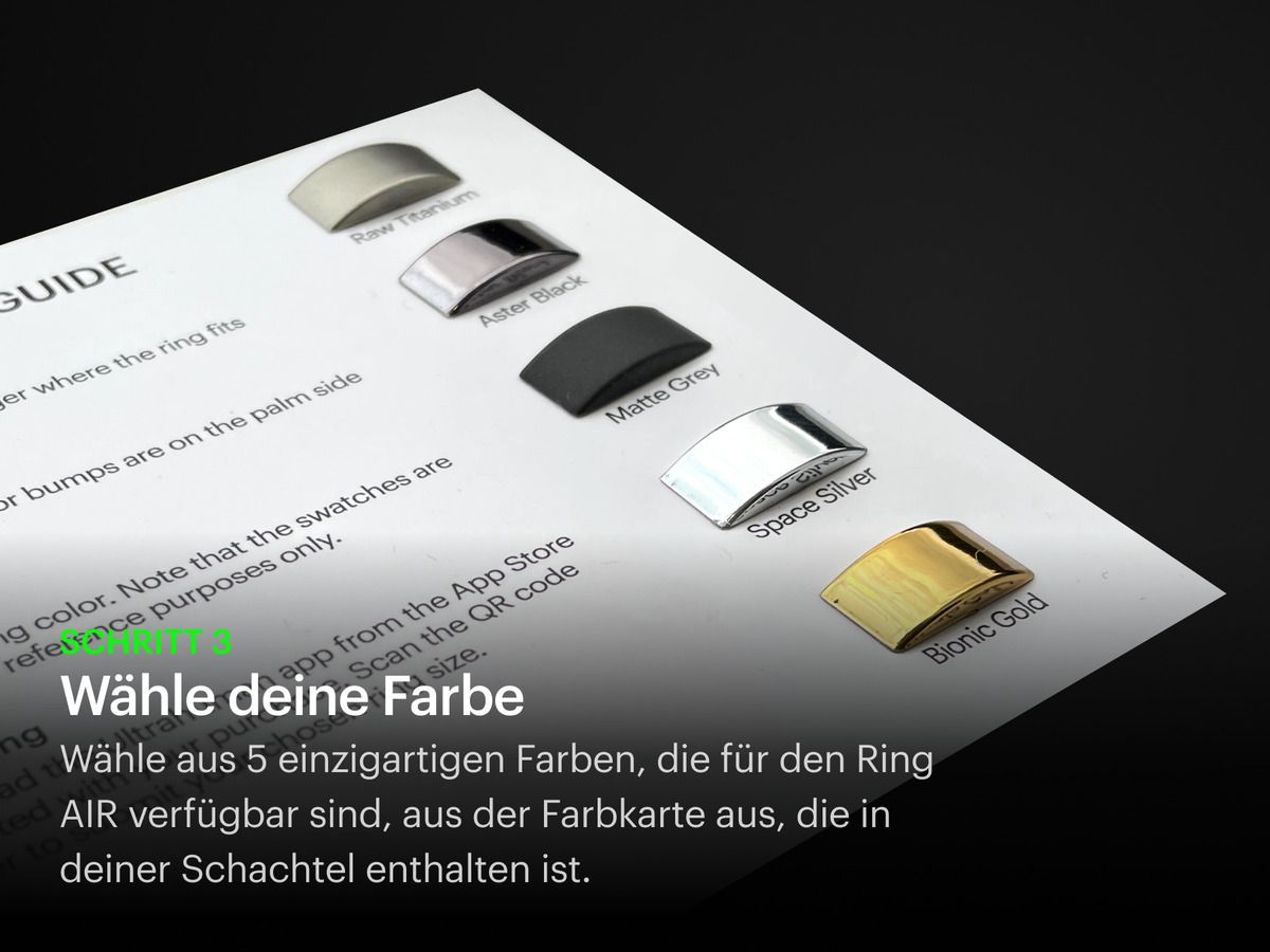 Ultrahuman Sizing Kit für Ring AIR