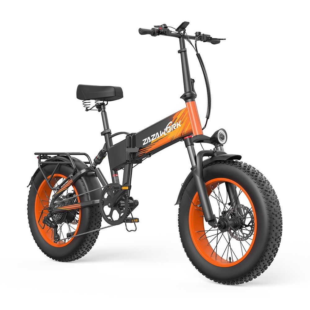 ZAZAWORK CF1000 Faltbares E-Bike, 48 V, 20 Ah