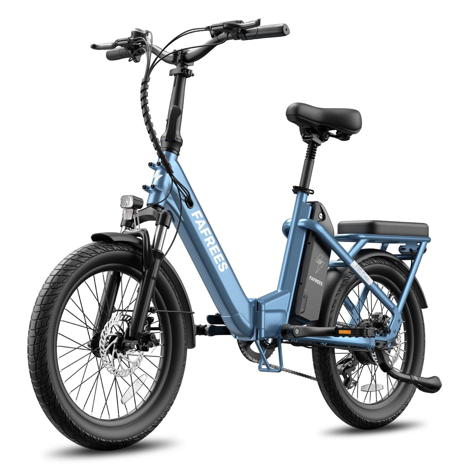 FAFREES F20 Flex E-Bike für Pendler mit 36V 20Ah Akku / 100 km Reichweite